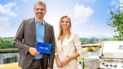 Bianca Ambros moderiert bei PULS 4/PULS 24 mit Thomas Mohr die Sommergespräche. Abseits vom Hauptjob ist die 33-Jährige eine richtige Sportkanone. (Bild: © PULS 24 / Chris Glanzl)