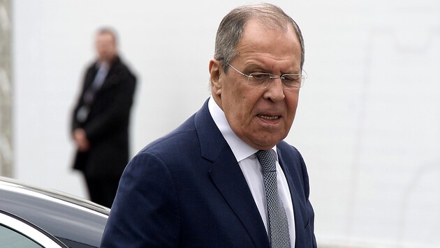 Russia's Foreign Minister Sergei Lavrov (Bild: APA/AP)