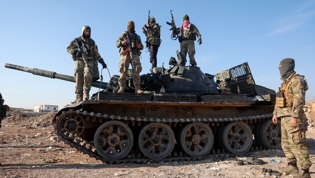 Syrian rebels (Bild: AP)