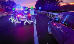 Vier Pkw waren in den Morgenstunden bei Mooskirchen auf der A2 zusammengekracht.