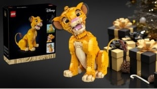 Simba von König der Löwen ist eines von mehr als 100 Produkten, die erst ab 18 Jahren empfohlen werden. (Bild: stock.adobe.com/Lego)