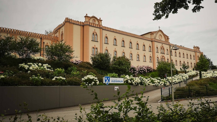The private grammar school Kollegium Aloisianum in Linz