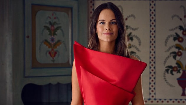 The Swedish royal family has published a beautiful photo from a "Vogue" photo shoot for Princess Sofia's 40th birthday. (Bild: Photo: Hasse Nielsen/Vogue Scandinavia)