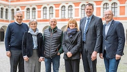 Von links: Gerhard Stark, Andrea Kurz, Erich Schaflinger, Michaela Wlattnig, Ulf Drabek und Josef Harb  (Bild: Juergen Fuchs)