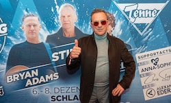 Extracool: Für die dreitägige Rock-Sause setzte sich ÖFB-Teamchef Ralf Rangnick auch abends die ...