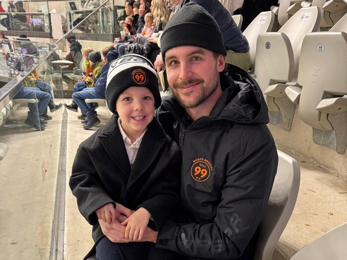 New signing Jimmy Oligny was already sitting in the stands.