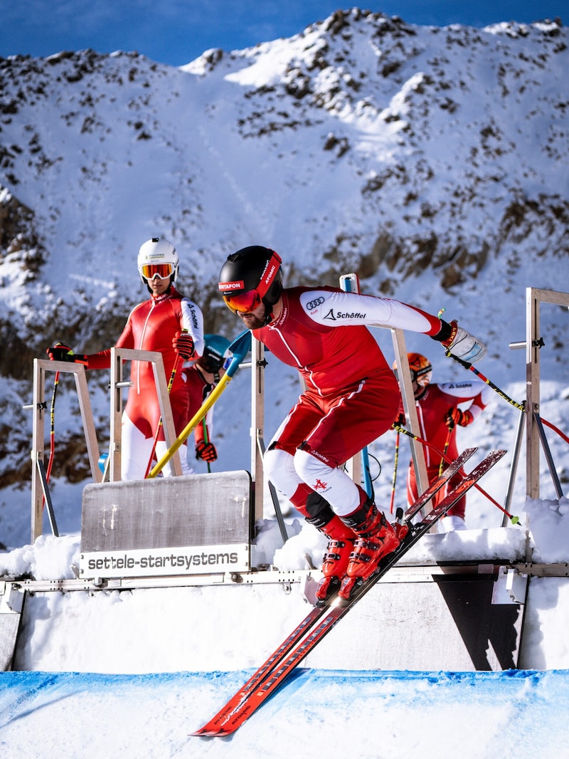 Simon Fleisch will in dieser Europacup-Saison noch einmal angreifen. (Bild: Ski Austria/Thomas Zangerl)