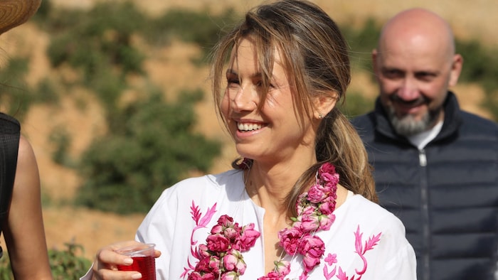 Asma al-Assad führte ein Leben in Luxus, während die syrische Bevölkerung unter dem Regime ihres ...