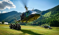 Bis zu vier Hubschrauber werden im Einsatz stehen.