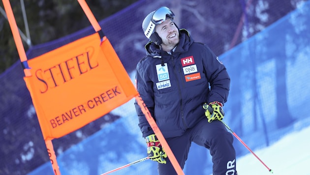 Aleksandar Aamodt Kilde was back on skis in Beaver Creek for the first time in a long time. (Bild: GEPA/GEPA pictures)