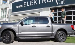 David und Christian Gruber haben aktuell ein Forschungsprojekt mit E-Pick-ups am Laufen.