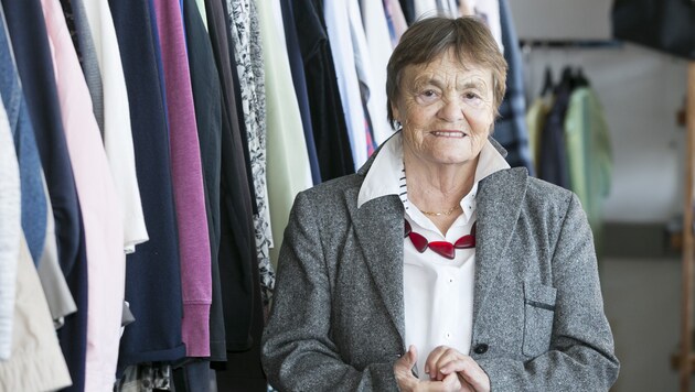 Maria Thurnher has been helping people in need for 50 years. (Bild: Mathis Fotografie)