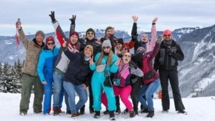 Partystimmung bis zum Abwinken beim Bergfestival in Saalbach-Hinterglemm (Bild: Hölzl Roland)