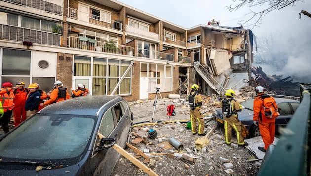 The explosion in The Hague was apparently not an accident. (Bild: AFP)