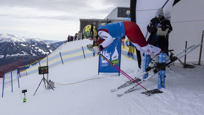 Victoria OIivier auf dem Weg zu ihrem ersten Europacupsieg.