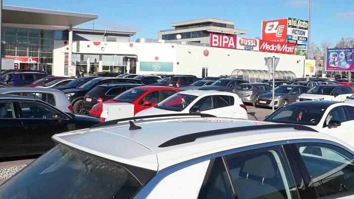 Deieser Eindruck entstand schon beim Blick auf den Parkplatz.