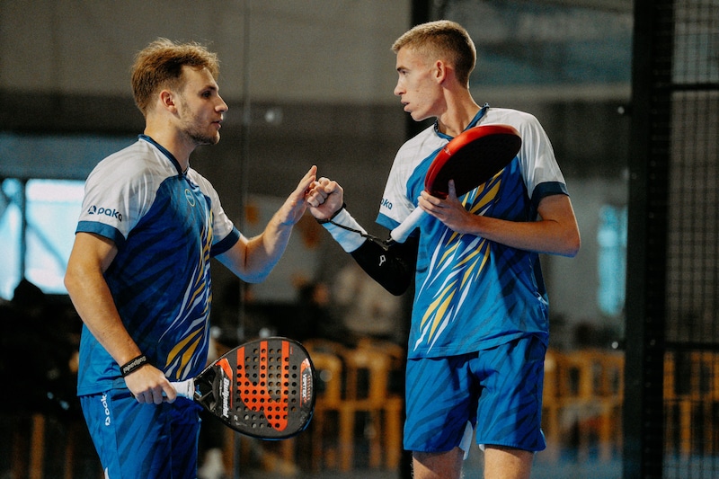 Danyil Yevdokimov und Bogdan Levchuk gehörten zu den Siegern der Herzen. (Bild: APU/Florian Rogner)