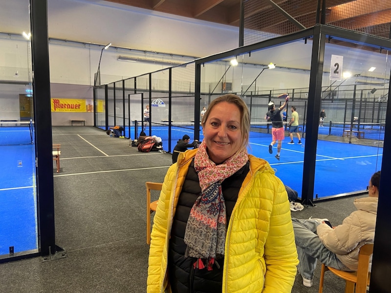 Eva Handl, Vizepräsidentin der Austrian Padel Union, hat mit ihrem Sport noch viel vor. (Bild: Matthias Mödl)