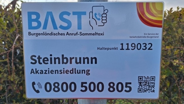 Seit Anfang Dezember ist das Burgenländische Anruf-Sammeltaxi (BAST) auch im Nordburgenland unterwegs. Es bringt Leute, die abseits der Bus- und Bahnverbindungen wohnen, zu den nächstgelegenen Haltestellen. Das BAST kann aber auch für individuelle Fahrten bis 30 km bestellt werden. (Bild: HS)