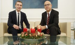 Finanzminister Gunter Mayr und Wifo-Chef Gabriel Felbermayr