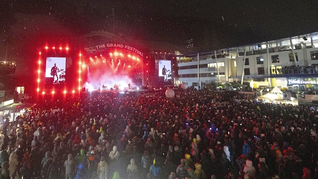 Party-Stimmung beim Ski-Opening in Schladming (Bild: Urbantschitsch Mario/Mario Urbantschitsch)