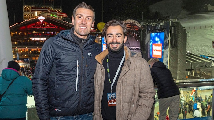 Ex-Kicker Stefan Ilsanker und Kumpel Marc Jedlicki
