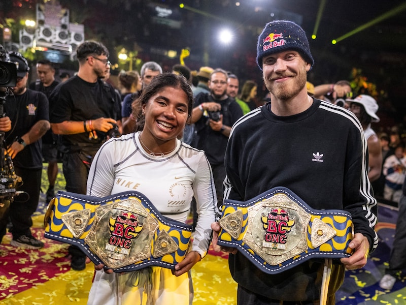 Dutch double victory: Menno with India. (Bild: Dean Treml / Red Bull Content Pool)