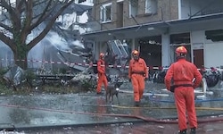 Zahlreiche Personen werden nach der Explosion des Wohngebäudes noch vermisst.