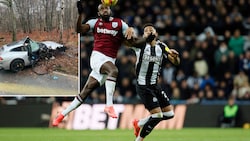 Michail Antonio befindet sich nach einem schweren Autounfall im Spital. (Bild: AP/Richard Sellers, facebook.com/fabrizioromanoherewego)