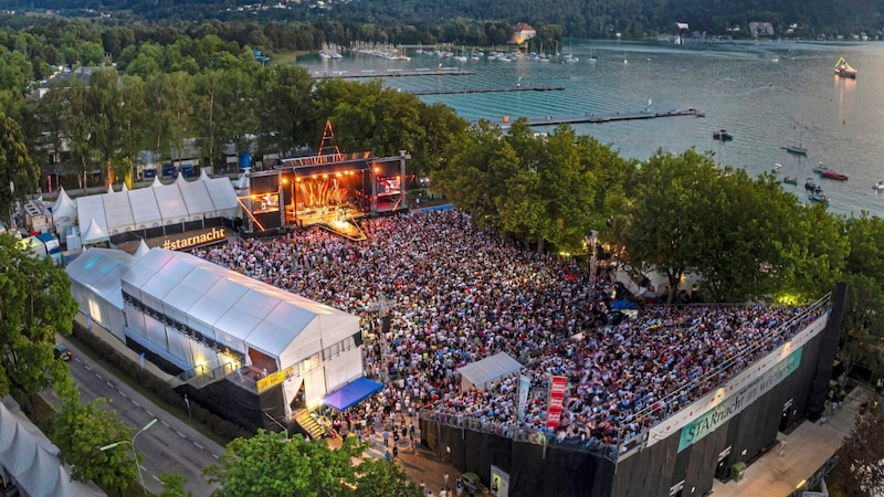 Im Juni werden die Südtiroler bei sommerlichen Temperaturen auf der Starnacht-Bühne in der Ostbucht die Stimmung anheizen. (Bild: Krivograd ipmedia)