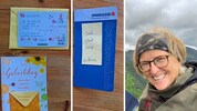 Eva Resch ist die ehrliche Finderin, die den Schatz mit Sparbuch, Bargeld und Silbermünzen zur ...