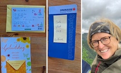 Eva Resch ist die ehrliche Finderin, die den Schatz mit Sparbuch, Bargeld und Silbermünzen zur ...