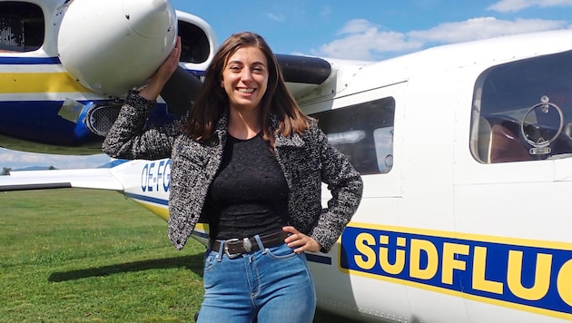 Linda Golob runs Südflug GmbH at the age of 24 (Bild: DI Karl Schönberg)