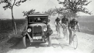 1931 gewann Bulla als Privatfahrer drei Etappen bei der Tour de France (Bild: Nachlass Max Bulla)