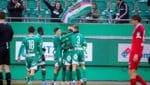 Jubel bei der zweiten Mannschaft des SK Rapid (Bild: GEPA pictures)