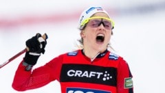 Rückkehrerin Therese Johaug dominiert in Lillehammer klar. (Bild: GEPA)