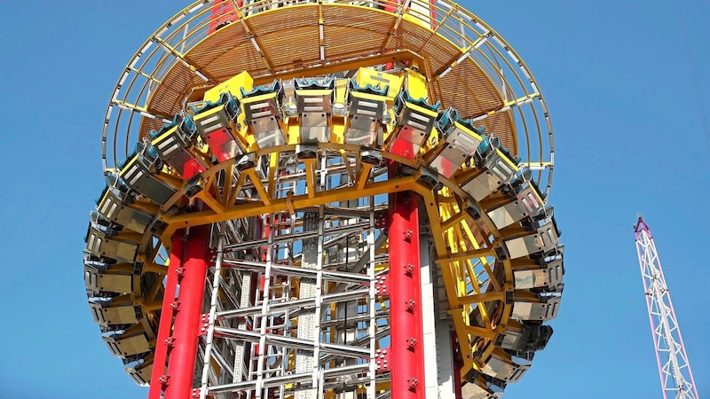 The unfortunate attraction in Orlando will never open again and is now being dismantled. (Bild: AP ( via APA) Austria Presse Agentur/Orlando Sentinel 2021)