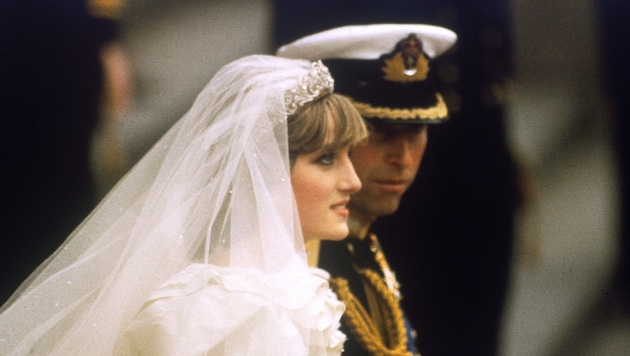 750 Millionen Menschen sahen am Bildschirm zu, als Charles und Diana einander das Ja-Wort gaben.  (Bild: picturedesk.com/Illustrated London News Ltd / Mary Evans / picturedesk.com)