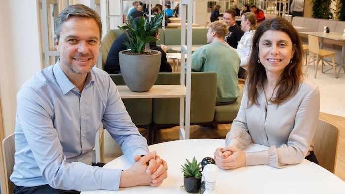 MIC owner Alfred Hiebl and CFO Ursula Schöneborn-Siligan.