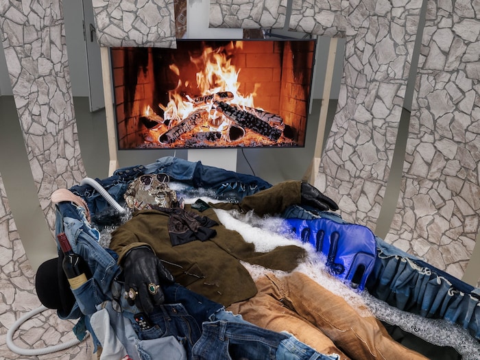 Patriarch im Whirlpool-Sarg.