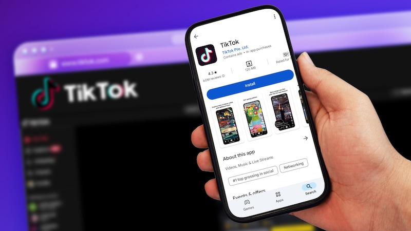 TikTok ist wieder online. (Bild: visuals6x - stock.adobe.com)