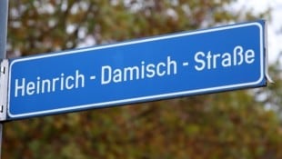 Die Umbenennung der Heinrich-Damisch-Straße ist beschlossen. Sie soll zum Pilotprojekt werden. (Bild: Tröster Andreas)