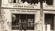 1920 betrieb Engelbert Fuchs die Lederhandlung seines Vaters.