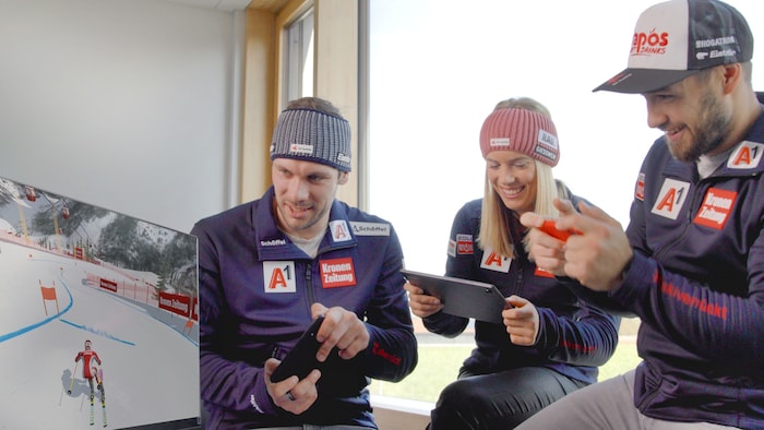 Auch unsere ÖSV-Helden sind fleißig am trainieren!