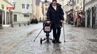 Redlhammer würde gerne die Linzer Altstadt für Menschen mit Beeinträchtigung erlebbar machen. (Bild: MaRu)