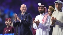 FIFA-Präsident Gianni Infantino beim Finale der Club-WM im saudischen Dschidda Ende 2023. (Bild: picturedesk.com/Manu Fernandez / AP / picturedesk.com)