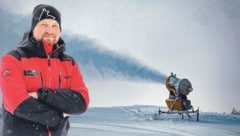 „Herr Holle“ Stefan Seeber ist der Herr über 1200 Kitzbüheler Schneekanonen.  (Bild: Wallner Hannes)