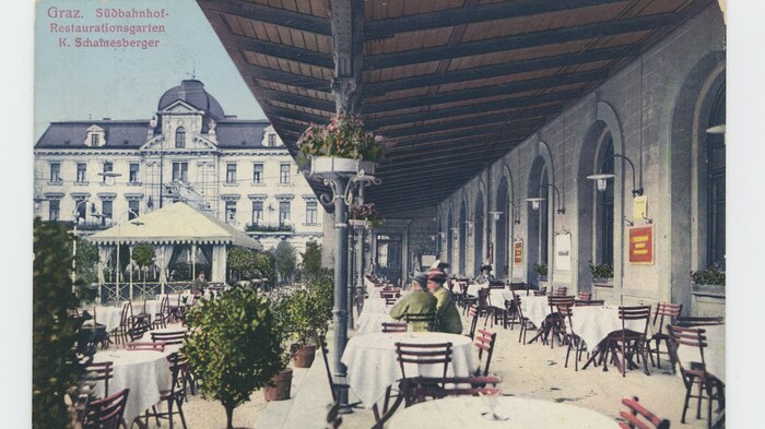 Der Südbahnhof in Graz war eine Bühne des Bürgertums – Museum für Geschichte.