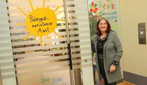 Seit Herbst 2021 ist Elke Kahr im „Bürgermeisterinamt“. 