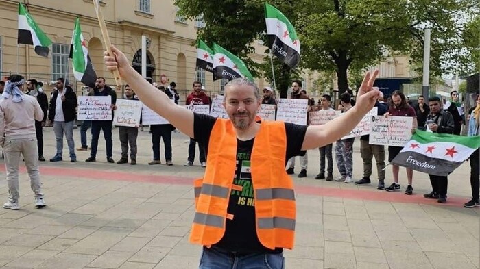 Alshater had already staged demonstrations against the Assad regime in his native city of Homs, but these were brutally suppressed. 